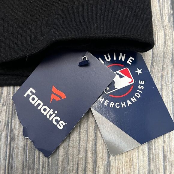 🔥⚾️ NWT CLEVELAND GUARDIANS MLB Hoodie Sweatshirt Black/Red Size Lg - Brand NEW - Picture 11 of 13